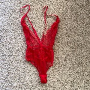 Like new, never worn VS bodysuit lingerie